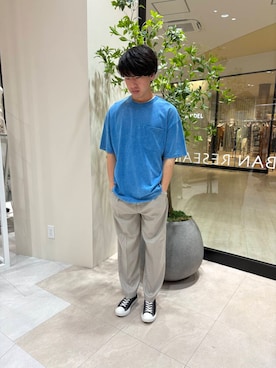 「アーバンリサーチ」｜伊藤　憶斗さん（メンズ・173cm）の夏コーディネート