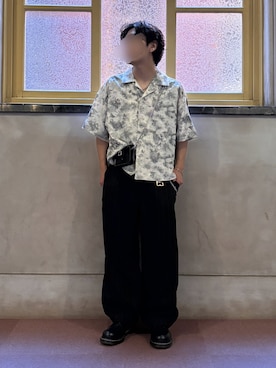 「アイテム（イヤーカフ）」を使った、nejiさん（メンズ・165cm）の夏コーディネート