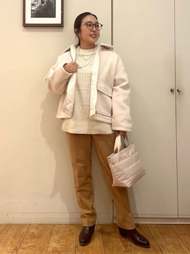 harusakuさん(レディース・153cm)の冬コーディネート
