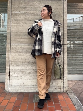 harusakuさん(レディース・153cm)の冬コーディネート