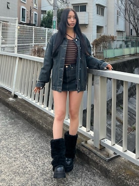 栗原あいりさんのコーディネート