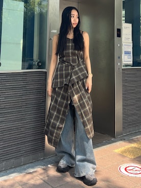 栗原あいりさんのコーディネート