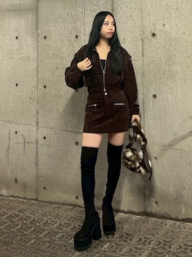 栗原あいりさんのコーディネート