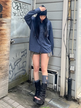 栗原あいりさん（レディース・161cm）の冬コーディネート