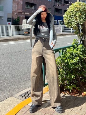 栗原あいりさんのコーディネート