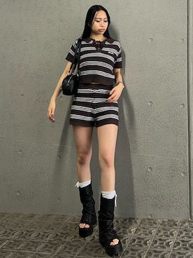 栗原あいりさん(レディース・161cm)の春コーディネート