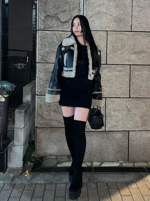 【専用】【EMODA】スクエアフィットロングブーツ LARGEサイズ EMODA（エモダ） スクエアフィットロングブーツ 即日発送 限定価格