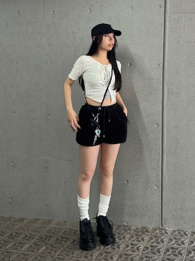 栗原あいりさん(レディース・162cm)の秋コーディネート