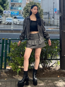 栗原あいりさんのコーディネート