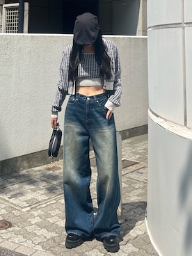 栗原あいりさん（レディース・161cm）の秋コーディネート