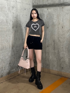 栗原あいりさん（レディース・162cm）の秋コーディネート