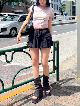栗原あいりさん（レディース・162cm）の夏コーディネート