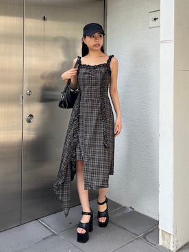 栗原あいりさん（レディース・162cm）の夏コーディネート