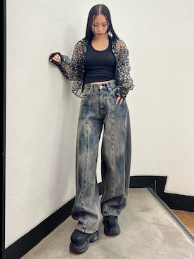 栗原あいりさん（レディース・162cm）の夏コーディネート