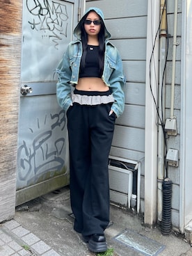 栗原あいりさん（レディース・161cm）の冬コーディネート