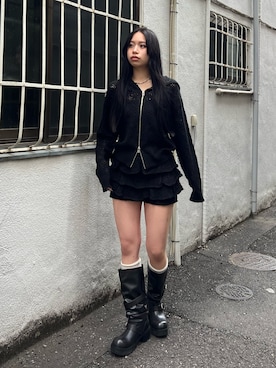 栗原あいりさん（レディース・161cm）の春コーディネート