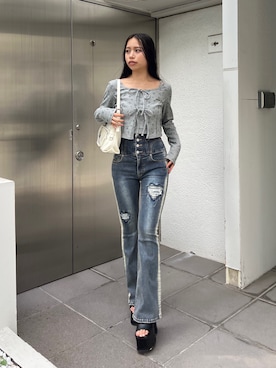 栗原あいりさん(レディース・162cm)の夏コーディネート