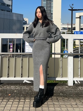 栗原あいりさんのコーディネート