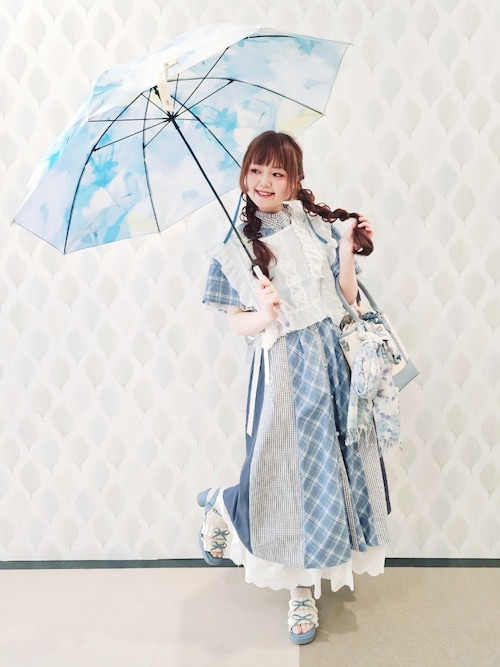 タグ付き✨ axes femme バック編上げ サイドリボン ベスト セール】サイドリボンフリルベスト（シャツ/ブラウス）｜axes