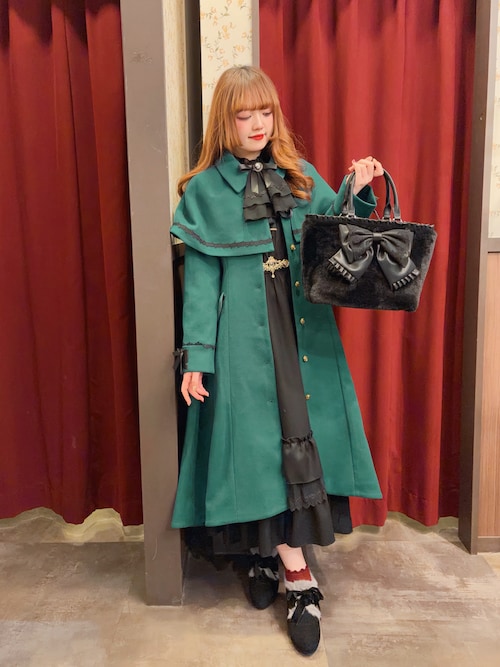 セール】ケープセットバッスルコート（ダッフルコート）｜axes femme