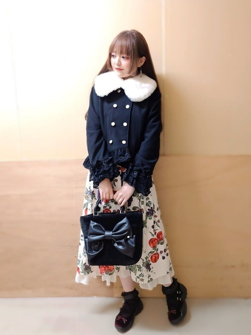 セール】リボンブローチ付き刺繍襟ブラウス（シャツ/ブラウス