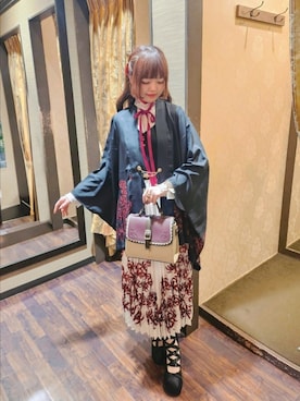 「アイテム（チャーム）」を使った、axes_staff_kurumiさん（レディース・159cm・20代）の夏コーディネート