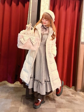 「冬コーデ」｜axes_staff_kurumiさん（レディース・159cm）の冬コーディネート