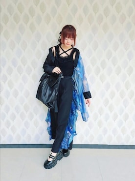 「アイテム（財布/小物）」を使った、axes_staff_kurumiさん（レディース・159cm）の夏コーディネート