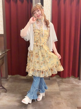 くるみ❀.*ﾟさん（レディース・160cm）の春コーディネート