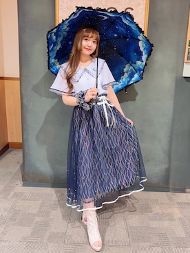 くるみ❀.*ﾟさん（レディース・160cm）の夏コーディネート