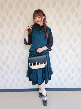 「アイテム（リング）」を使った、axes_staff_kurumiさん（レディース・159cm・20代）の夏コーディネート