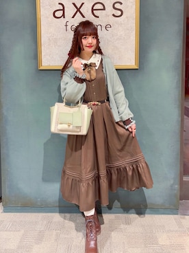 くるみ❀.*ﾟさん（レディース・160cm）の冬コーディネート