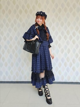 「アイテム（ベスト）」を使った、axes_staff_kurumiさん（レディース・159cm・20代）の夏コーディネート