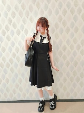 「アイテム（シューズ）」を使った、axes_staff_kurumiさん（レディース・159cm・20代）の夏コーディネート