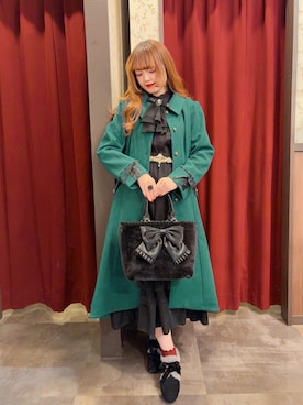 「アイテム（リング）」を使った、axes_staff_kurumiさん（レディース・159cm）の秋コーディネート