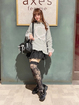 くるみ❀.*ﾟさん（レディース・160cm）の冬コーディネート