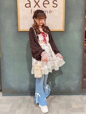 くるみ❀.*ﾟさん（レディース・160cm）の冬コーディネート