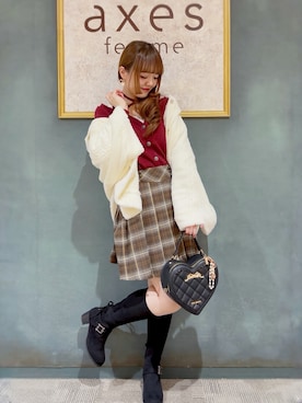 くるみ❀.*ﾟさん（レディース・160cm）の冬コーディネート