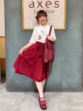 「推し活コーデ」｜くるみ❀.*ﾟさん（レディース・160cm）の夏コーディネート