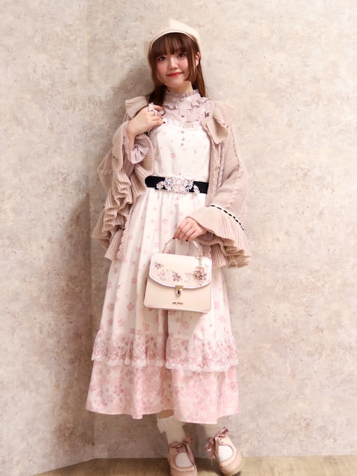 axes femme（アクシーズ ファム） カーディガン ふわふわモヘアニット