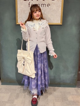 くるみ❀.*ﾟさん（レディース・160cm）の冬コーディネート