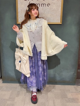 「アイテム（雑貨/ホビー）」を使った、くるみ❀.*ﾟさん（レディース・159cm・20代）の冬コーディネート