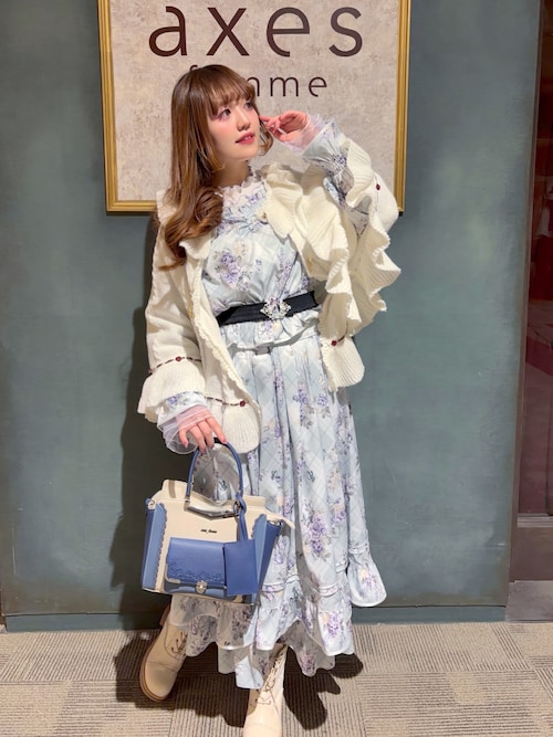 ツイステ axes femme コラボバッグ セール】ラメツイード推し活バッグ（ショルダーバッグ）｜axes femme