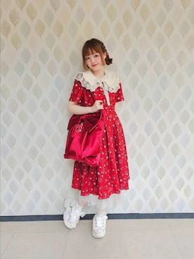 「アイテム（キーホルダー）」を使った、axes_staff_kurumiさん（レディース・159cm）の夏コーディネート