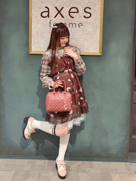 くるみ❀.*ﾟさん（レディース・160cm）の冬コーディネート