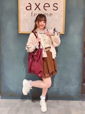 くるみ❀.*゚さん(レディース・160cm)の冬コーディネート