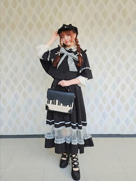 「アイテム（ベスト）」を使った、axes_staff_kurumiさん（レディース・159cm・20代）の夏コーディネート