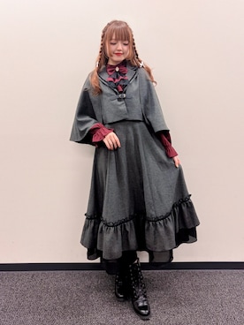 くるみ❀.*ﾟさん（レディース・159cm）の冬コーディネート