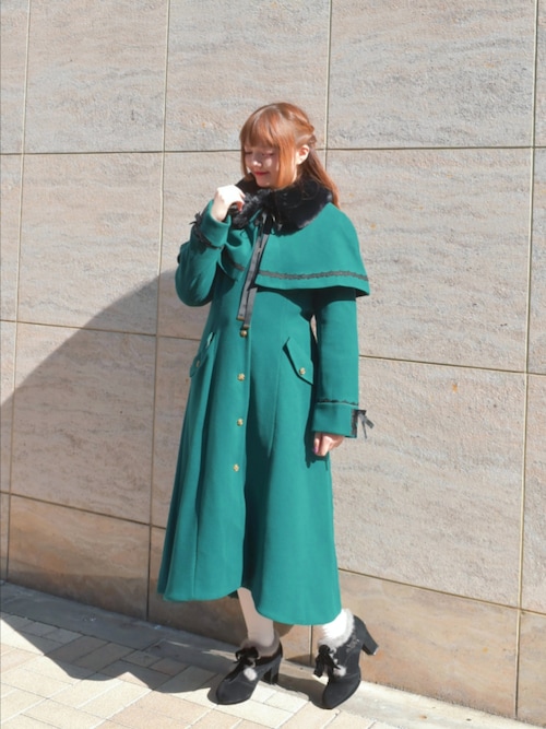 セール】ケープセットバッスルコート（ダッフルコート）｜axes femme