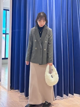 たかさん（レディース・155cm）の冬コーディネート